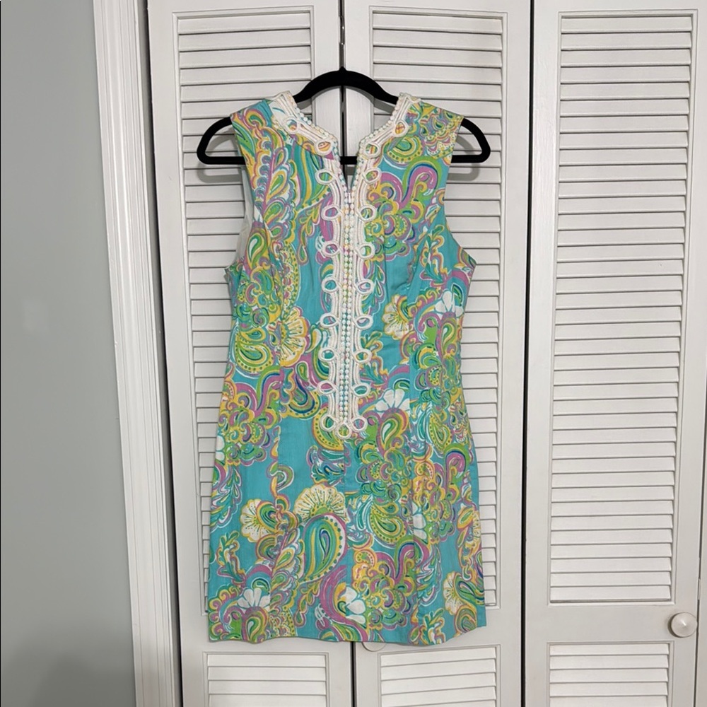 Lilly Pulitzer Fun Paisley Sleeveless Shift Dress